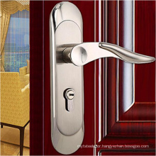 Secure interior bedroom door lock with light luxury series